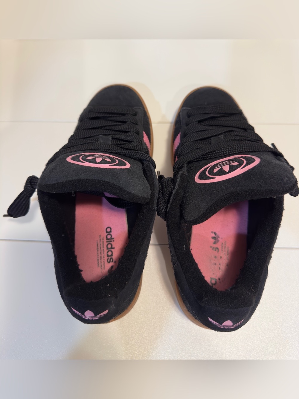 Adidas Women's Campus 00s 'Black True Pink Gum - Picture 5 of 6